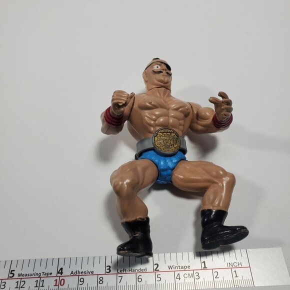 Wrestling Champions 5" Action Figure Wrestler With Belt Vintage - Picture 6 of 16
